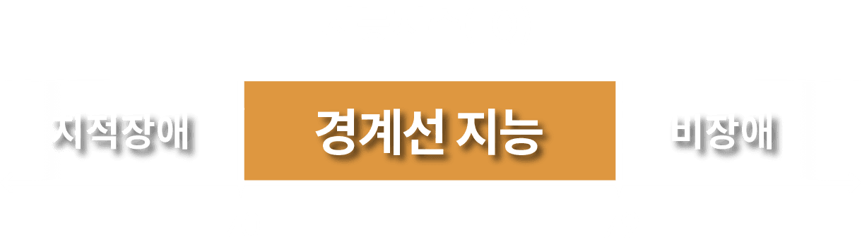 지능지수(IQ) 70미만은 지적장애, 70부터 79까지는 경계선 지능, 79초과는 비장애